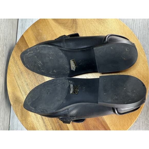 Jeffrey Campbell Leather Loafer Velviteen Matte Black TEXTBOOK Size 5.5 - Picture 6 of 7